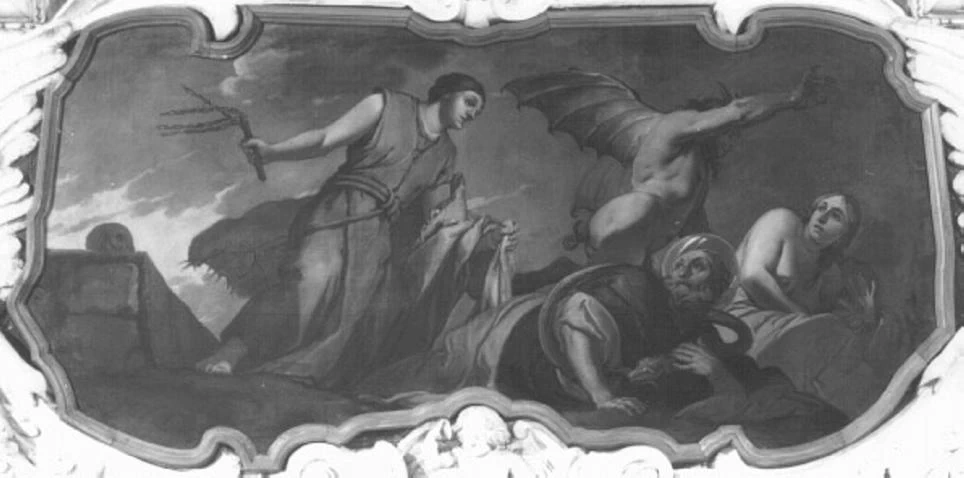 Demone del peccato - Oratorio di S. Nicola , Stradella S. Nicola, Vicenza